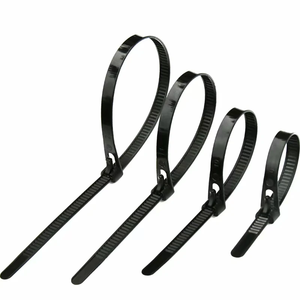 Lot de 100 attaches-câbles en nylon autobloquantes robustes, attaches en plastique de qualité supérieure, attaches qui ne se cassent jamais, YS 7,6*380 mm - Product Image 4