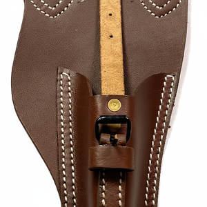 เข็มขัดหนังแท้สไตล์วินเทจคลาสสิกสำหรับผู้ชาย  รับทำตามสั่ง พร้อมโลโก้  ระบายอากาศได้ดี  แบบฝรั่งเศสยุคสงครามโลกครั้งที่ 1  ทำจากหนังแท้ 100% - Product Image 2