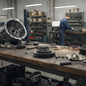 Engrenage de transmission HINO Sunupmaster 2ème vitesse 45T, référence OE 33424-37040, matériau SCM415, traitement thermique HRC58-62, neuf. - Product Image 3