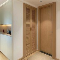 Porte pliante à persiennes composite moderne et minimaliste pour chambres et salles de bain ; Stores de fenêtre ; Protection de la vie privée