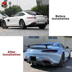 Becquet arrière de style R de haute qualité pour Mercedes Benz <span class=keywords><strong>Amg</strong></span> <span class=keywords><strong>GT</strong></span>/GTS 2015-2020 becquet de voiture de pièces automobiles en carbone sec - Product Image 6