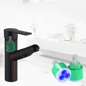 Robinet de lavabo cascade de luxe en acier inoxydable, mitigeur d'eau chaude <span class=keywords><strong>et</strong></span> froide pour hôtel <span class=keywords><strong>et</strong></span> résidentiel - Product Image 4
