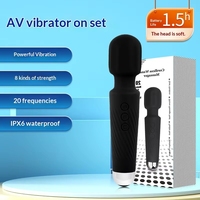 Großhandel 8-Modus 20-Geschwindigkeiten Vibrations-Mini-Klitoris-Stabvibrator Erotischer Dildo für Frauen Klitoris-Vibrationsmassage