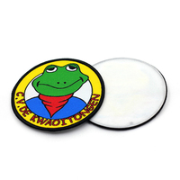 Parches Bordados Personalizados al por Mayor, Ecológicos, con Logotipo de Club, Tejidos en Satén, con Revestimiento Termoadhesivo, Etiquetas para Ropa, Alfabeto, Flores