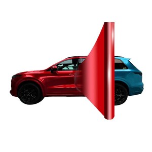 <span class=keywords><strong>Film</strong></span> de protection de peinture automobile PET rouge brillant à changement de couleur, auto-réparateur, anti-rayures, protection premium pour carrosserie - Product Image 1