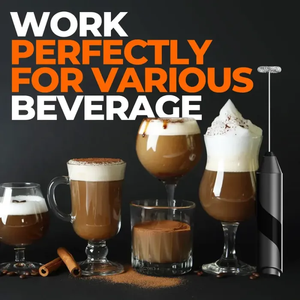 Mousseur à lait électrique portatif automatique puissant à prix d'usine, fouet à café, mousseur à lait électrique - Product Image 3