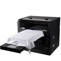 Imprimantes à jet d'encre UV DTG modernes A2 A3 6040 3040 8 couleurs arc-en-ciel avec tête d'impression 5113, machine de prétraitement pour t-shirts, chapeaux, tapis