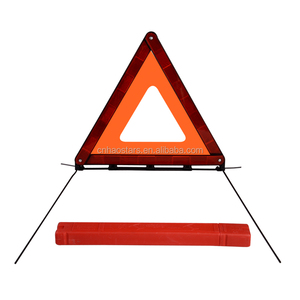 Heavy-Duty Vehicle Reflective <strong>Warning</strong> Triangle with E-MARK Essential Traffic <strong>Sign</strong> - Product Image 1