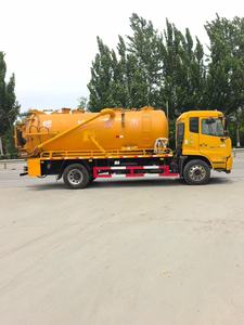 Camion d'aspiration des eaux usées d'occasion Dongfeng, capacité 1-10T, volume de réservoir 10 m³, 251-350 CV, diesel, transmission manuelle, autres émissions - Product Image 6