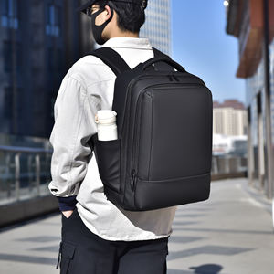 Sac à dos d'affaires pour homme à grande capacité avec logo personnalisé, imperméable, pour ordinateur portable de 17,3 pouces, sac de voyage haut de gamme en Oxford - Product Image 4