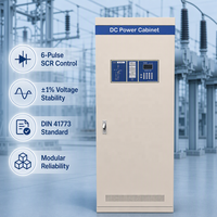 Chargeur de batterie numérique hybride 48V 50A 230V 60Hz monophasé avec fonction de flottaison et de surtension pour batteries au plomb-acide, idéal pour les postes de transformation et les télécommunications