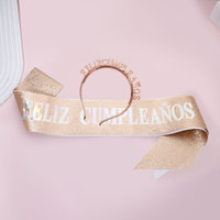 Prix d'usine Nouvelle robe de soirée de style espagnol avec bandoulière et bandeau pour les fêtes d'anniversaire et les célébrations