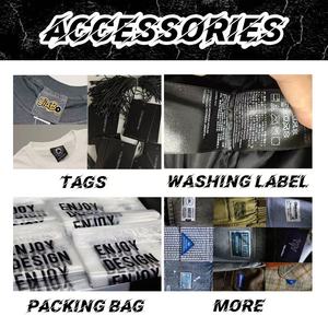 顶级重量级100% 棉混搭情感t恤服装t恤街装图形印花超大衬衫 - Product Image 5