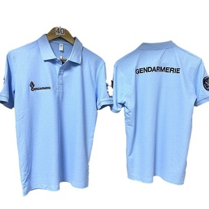 T-shirt unisexe en tissu soyeux et frais, thème <span class=keywords><strong>Gendarmerie</strong></span> Française, pour club et événements décontractés - Product Image 5