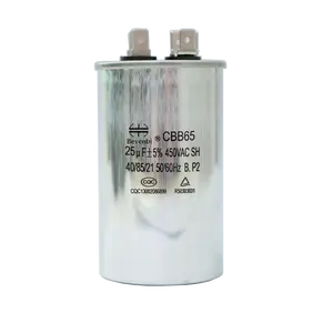 空调sh condensador，电容器蓖麻油电容器cbb65/