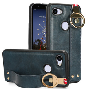 Étui antichoc en TPU + cuir PU à texture Crazy Horse pour téléphone Google <span class=keywords><strong>Pixel</strong></span> <span class=keywords><strong>3A</strong></span> - Product Image 2