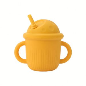 Vaso de Silicona para Bebés, Personalizado con Diseño de Dibujos Animados, Antiderrames, Grabado Personalizado, Capacidad de 200 ml, Reutilizable - Product Image 2
