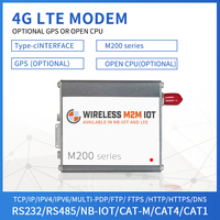 Módem 4G LTE con Interfaz RS232/RS485 M2M, SIMCOM SIM7600/QUECTEL EC25/EC21/BG96/BG95