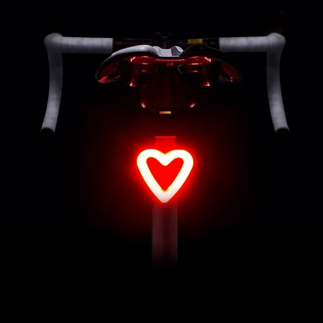 Hot Sale USB Rechargeable & Solar Charger Bicycle Waterproof for Night Riding Bike Accessories Cycling Safety Warning Light
