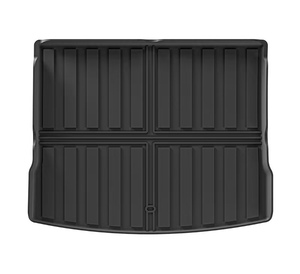 Tapis TPE écologiques résistants à la saleté, sur mesure, imperméables, semi-entièrement enveloppants, épaisseur 3,5 mm, 4 pièces, compatibles avec Volkswagen <span class=keywords><strong>Tiguan</strong></span> Hybrid <span class=keywords><strong>2021</strong></span> - Product Image 3