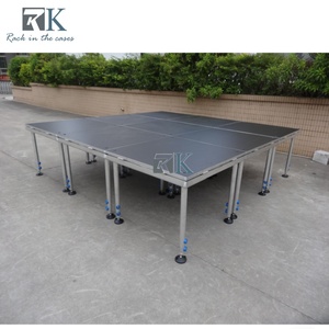 Escenario de Alta Calidad con 4 Patas Ajustables para Bodas, Coros, Eventos Musicales - Product Image 5