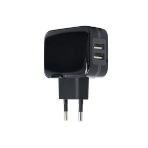 Cargador de pared USB 2xUSB 3.4A, compacto y eficiente, ideal para cargar dispositivos simultáneamente en casa o de viaje. - Product Image 1