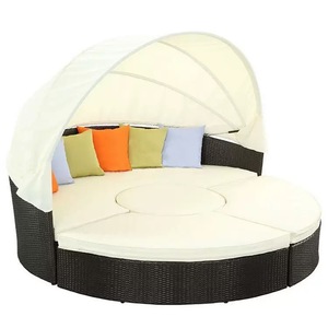Resort Daybed Outdoor Garden Villa Luxury Beach Sunbed Outdoor Aluminum Double Sun Lounger <b>Pool</b> <b>Square</b> Outdoor Garden Lounge - Product Image 1