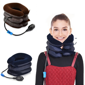 Air Cervical Traction Neck Stretcher Inflatable Neck Massage Support Cushion Devices Orthopedic Pillow Collar Pain Relief - Product Image 1