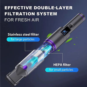 H2-BLDC100W 13KPA aspirateur à main sans fil USB type-c Port de charge aspirateur de voiture petit bâton sans fil Stofzuiger - Product Image 3