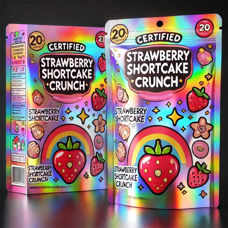 Colorful Mylar Printed Bags