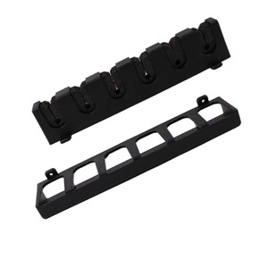 <span class=keywords><strong>Support</strong></span> <span class=keywords><strong>mural</strong></span> <span class=keywords><strong>vertical</strong></span> pour 6 cannes <span class=keywords><strong>à</strong></span> <span class=keywords><strong>pêche</strong></span> en plastique ABS, <span class=keywords><strong>support</strong></span> modulaire pour cannes <span class=keywords><strong>à</strong></span> <span class=keywords><strong>pêche</strong></span> pour la <span class=keywords><strong>pêche</strong></span> en mer, sur la plage, dans la garage - Product Image 2