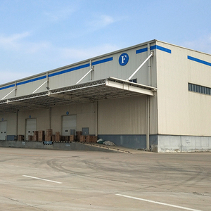 Chi phí thấp prefab kho Kết Cấu Thép hội thảo builidngs công nghiệp trước nhà để xe - Product Image 1