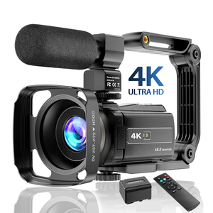 Videocamera Digitale Professionale Sonida di Alta Qualità 48MP per Streaming Live su YouTube, Videocamera DV 4K, Videocamera per Vlogging - Product Image 1