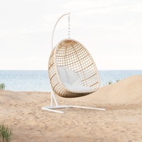 Vente chaude nouvelle aire de loisirs en plein air hamac adulte chaise suspendue avec des coussinets épais