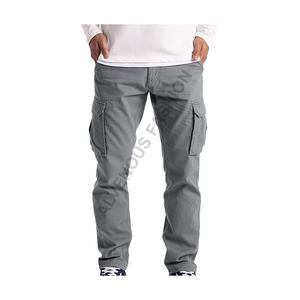 Pantalones Cargo para Hombre de Alta Demanda, 100% Algodón, Pantalones Largos Casuales, Suministro al por Mayor, Hechos a Medida, Ropa Orientada a la Exportación - Product Image 6