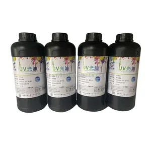 Fabricante de barniz UV impresora UV de tinta dura para máquina de cama plana UV imprimación barniz de madera acrílica impermeable