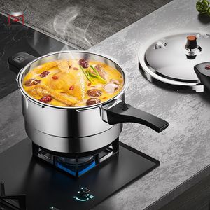 Autocuiseur en acier inoxydable à fond épaissi avec diviseur de cuisinière cuisinière à induction à gaz antidéflagrant universel - Product Image 6