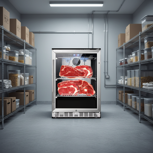 Nuelead NE-341 154L Gabinete de Maduración en Seco para Carne de Res de Acero Inoxidable con Enfriamiento por Aire, Pantalla Digital y Bajo Nivel de Ruido - Product Image 5