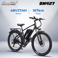 Chamrider DM427 Entrepôt européen Vélos de montagne électriques pour femmes Gravel Mtb Eletrica 48v Vélos de montagne électriques Vélo de route électrique pour la livraison de nourriture
