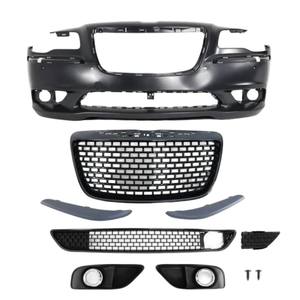 Diffuseur de voiture noir mat 3 pièces, accessoires de voiture pour 300C, pp Abs, vente chaude, lèvre avant de réglage de voiture pour pare-chocs Chrysler <span class=keywords><strong>300</strong></span> - Product Image 2