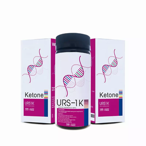 Tiras Reactivas de Cetonas <span class=keywords><strong>para</strong></span> la Prueba de Cetosis en Orina, <span class=keywords><strong>para</strong></span> <span class=keywords><strong>Dieta</strong></span> <span class=keywords><strong>Keto</strong></span> y Diabéticos, Uso Doméstico, Certificación CE Clase II, Suministro de Fábrica - Product Image 1