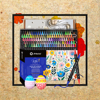 Ensemble de 120 stylos à peinture acrylique, marqueurs à double pointe avec pointe fine et pinceau, marqueur acrylique imperméable pour l'art