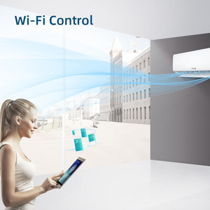 Enfriadores de Aire de Pared para Ahorro de Energía para Habitaciones de Hotel, 9000 Btu, R32, Mini Split, Aire Acondicionado Frío y <span class=keywords><strong>Calor</strong></span> - Product Image 5