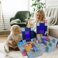 Nuevo Cubo Mágico Magnético de Construcción de 4cm, Juguete Educativo para el Desarrollo de la Inteligencia