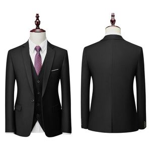 Costume <span class=keywords><strong>blazer</strong></span> pour <span class=keywords><strong>homme</strong></span>, bureau ou mariage 3 pièces pour <span class=keywords><strong>homme</strong></span> Costume avec pantalon Gilet - Product Image 1