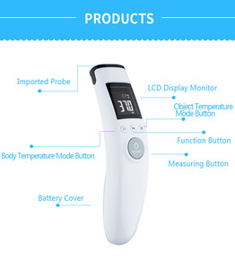 Fábrica Eletrônica Digital Sem Contato CE Bebê Corpo Orelha Testa Corpo Termômetro Infravermelho Sem Contato - Product Image 6