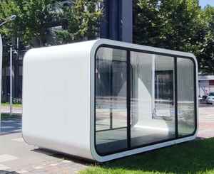 Casas Prefabricadas Tipo Cabaña Apple, Villas Modernas Modulares, Oficina Pequeña Tipo Cabaña Apple para Terrenos Vacíos - Product Image 6