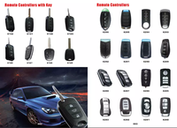 Télécommande d'alarme de porte de garage à code fixe et variable, compatible Amérique du Sud, 315, 370, 433,92 MHz