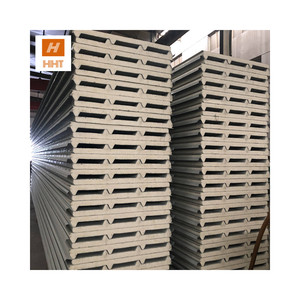 HHTP0004 en mousse <span class=keywords><strong>de</strong></span> polyuréthane pu panneau sandwich en <span class=keywords><strong>laine</strong></span> <span class=keywords><strong>de</strong></span> <span class=keywords><strong>verre</strong></span> isolé <span class=keywords><strong>de</strong></span> bâtiment <span class=keywords><strong>de</strong></span> matériel utilisé pour le toit - Product Image 3