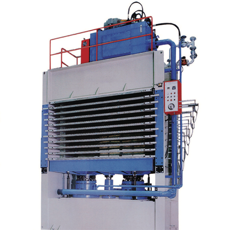 OEM профессиональное оборудование для панелей, 800 тонн, деревообрабатывающий гидравлический горячий пресс для древесной плиты